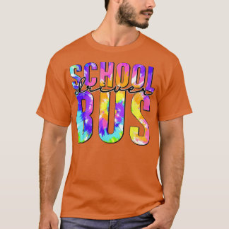 Sicheres Fahren zurück zum Schulbus Dri T-Shirt