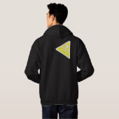 Sicheres Fahrer-Zeichen Hoodie (Schwarz voll)