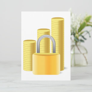 Sicheres Geld Einladung