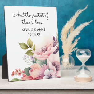 Sicheres Hochzeitdatum Benutzerdefinierte Liebe Fotoplatte
