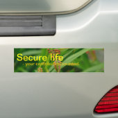 Sicheres Leben Autoaufkleber (Auf Auto)