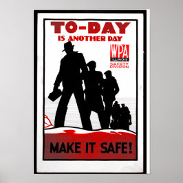 Sicherheit am Arbeitsplatz Poster