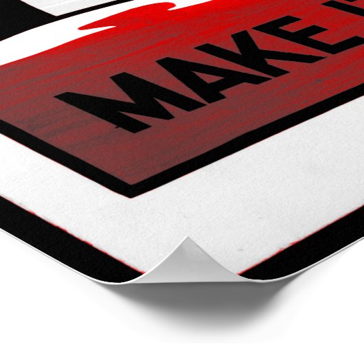 Sicherheit am Arbeitsplatz Poster (Ecke)