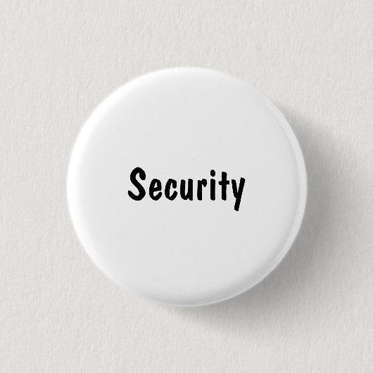 Sicherheit Button (Vorderseite)