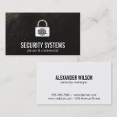 Sicherheit | Cyber Visitenkarte (Vorne/Hinten)