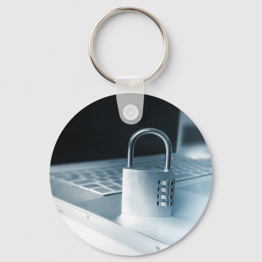 Sicherheit der Computertechnologie Schlüsselanhänger (Vorderseite)