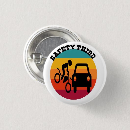 SICHERHEIT DRITTER PATRIOTISCHER T - Shirt IM JULI Button (Vorne & Hinten)