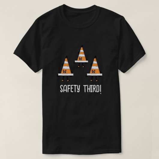 Sicherheit Dritter! T-Shirt (Design vorne)
