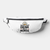 Sicherheit Erste Drink Bier Drinker Nurse National Bauchtasche (Ablage )