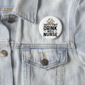 Sicherheit Erste Drink Bier Drinker Nurse National Button (Beispiel)