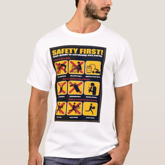 Sicherheit erste T-Shirt (Vorderseite)