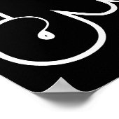 Sicherheit Erster Drink mit einem NURSE Poster (Ecke)