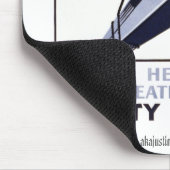 Sicherheit erstes Mousepad (Ecke)