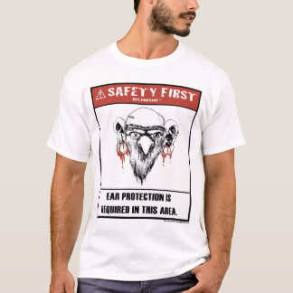 Sicherheit erstes Spaß-Ohr Schutz-Shirt T-Shirt