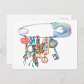 Sicherheit für alle Postkarten (Vorne/Hinten)