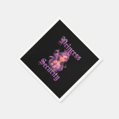 Sicherheit für Prinzessinnen: Behalt deinen kleine Serviette (Ecke)