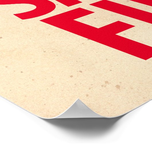 Sicherheit geht vor! poster (Ecke)