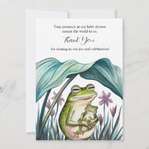 Sicherheit in Mommys Waffen Dankeskarte