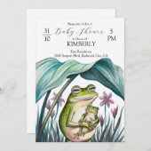 Sicherheit in Mommys Waffen Einladung (Vorne/Hinten)