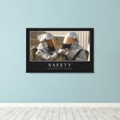 Sicherheit: Inspiration Leinwanddruck (Insitu (Holzboden))