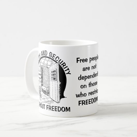 Sicherheit Kaffeetasse (Vorderseite Links)