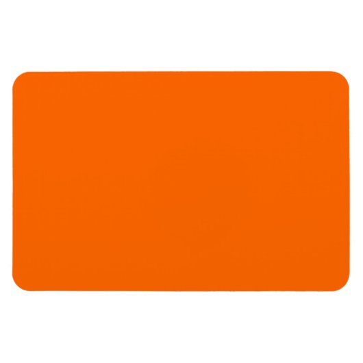 Sicherheit Orange Simple Color Complementierung Magnet (Horizontal)