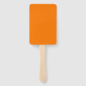 Sicherheit Orangefarbene Farbe Fächer (Rückseite)