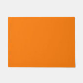 Sicherheit Orangefarbene Farbe Fußmatte (Vorderseite)