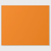 Sicherheit Orangefarbene Farbe Geschenkpapier (Flach)