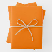 Sicherheit Orangefarbene Farbe Geschenkpapier Set (Beispiel)