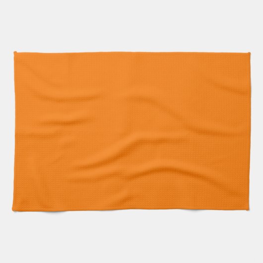Sicherheit Orangefarbene Farbe Geschirrtuch (Horizontal)