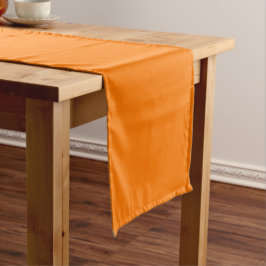 Sicherheit Orangefarbene Farbe Kurzer Tischläufer