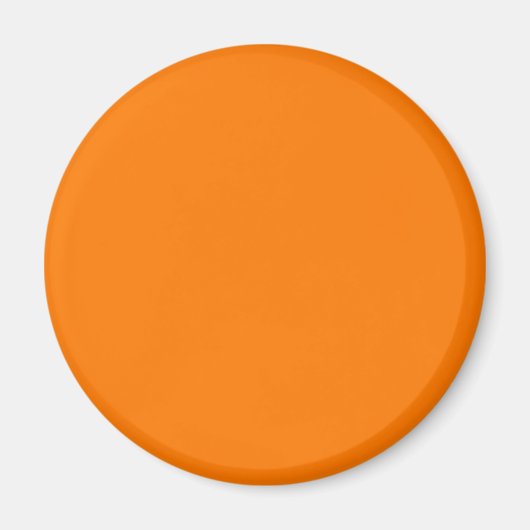 Sicherheit Orangefarbene Farbe Magnet (Vorne)