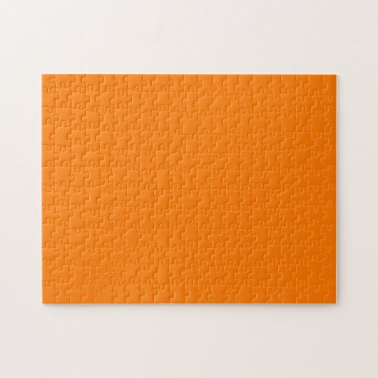 Sicherheit Orangefarbene Farbe Puzzle (Horizontal)
