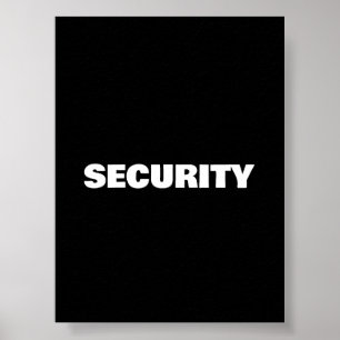 Sicherheit Poster