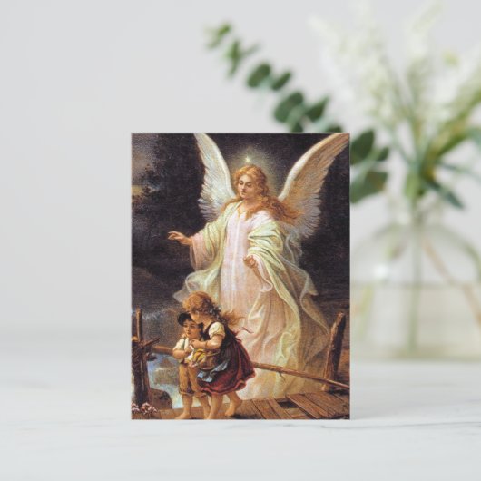 Sicherheit Postkarte (Stehend Vorderseite)