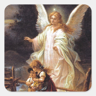 Sicherheit Quadratischer Aufkleber