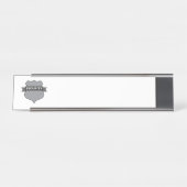 Sicherheit Schreibtischnamensplakette (Vorderseite )