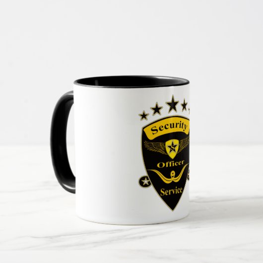Sicherheit Tasse (Vorderseite Links)