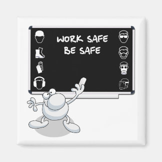 Sicherheit und Gesundheitsschutz Magnet