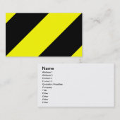 Sicherheit Visitenkarte (Vorne/Hinten)