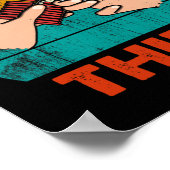 Sicherheit von Feuerwerkskörpern Poster (Ecke)