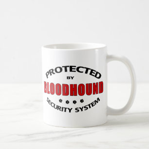 Sicherheit von Hunden im Blut Kaffeetasse