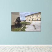 Sicherheit von Seeposten Leinwanddruck (Insitu (Holzboden))