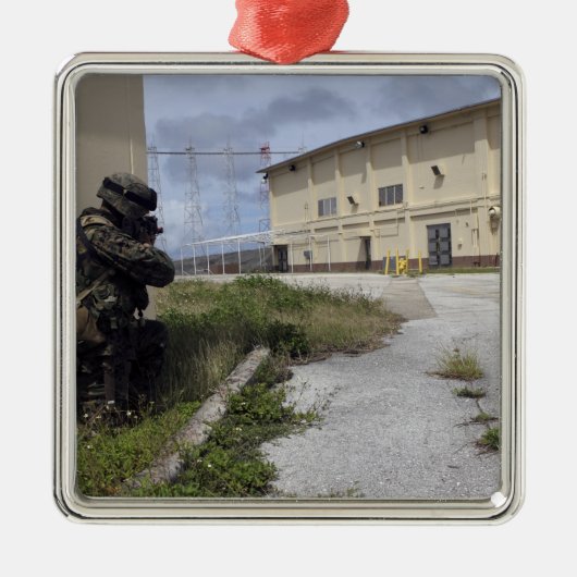 Sicherheit von Seeposten Ornament Aus Metall (Vorne)