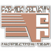 Sicherheit vor der Installation Aufkleber (Vorderseite)