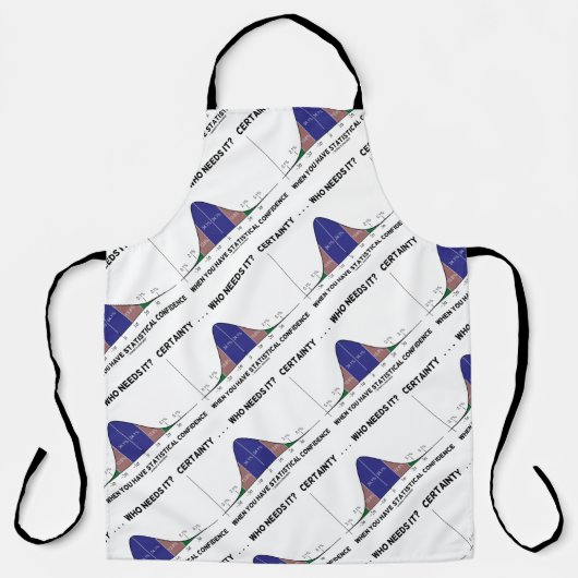 Sicherheit ... Wer braucht es? Statistisches Vertr Schürze (Vorderseite)