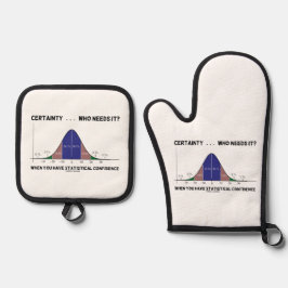 Sicherheit ... Wer braucht es? Wenn Sie einen Staa Ofenhandschuh & Topflappen-Set