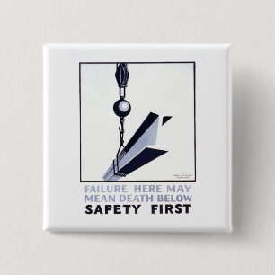 Sicherheit zuerst button