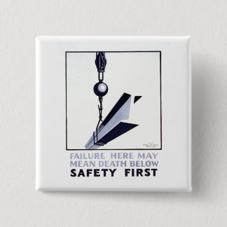 Sicherheit zuerst button